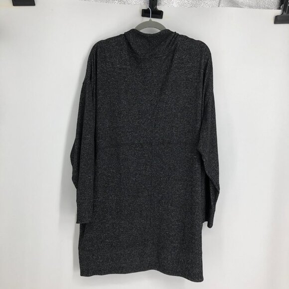 Women's Black Cardigan Sweater - Picture 2 of 16